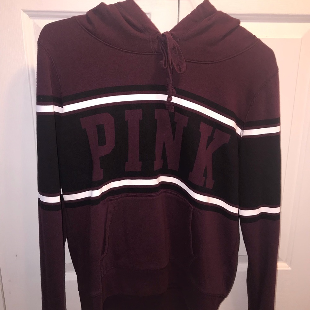 PINK Victoria’s Secret cranberry sweatshirt :)
